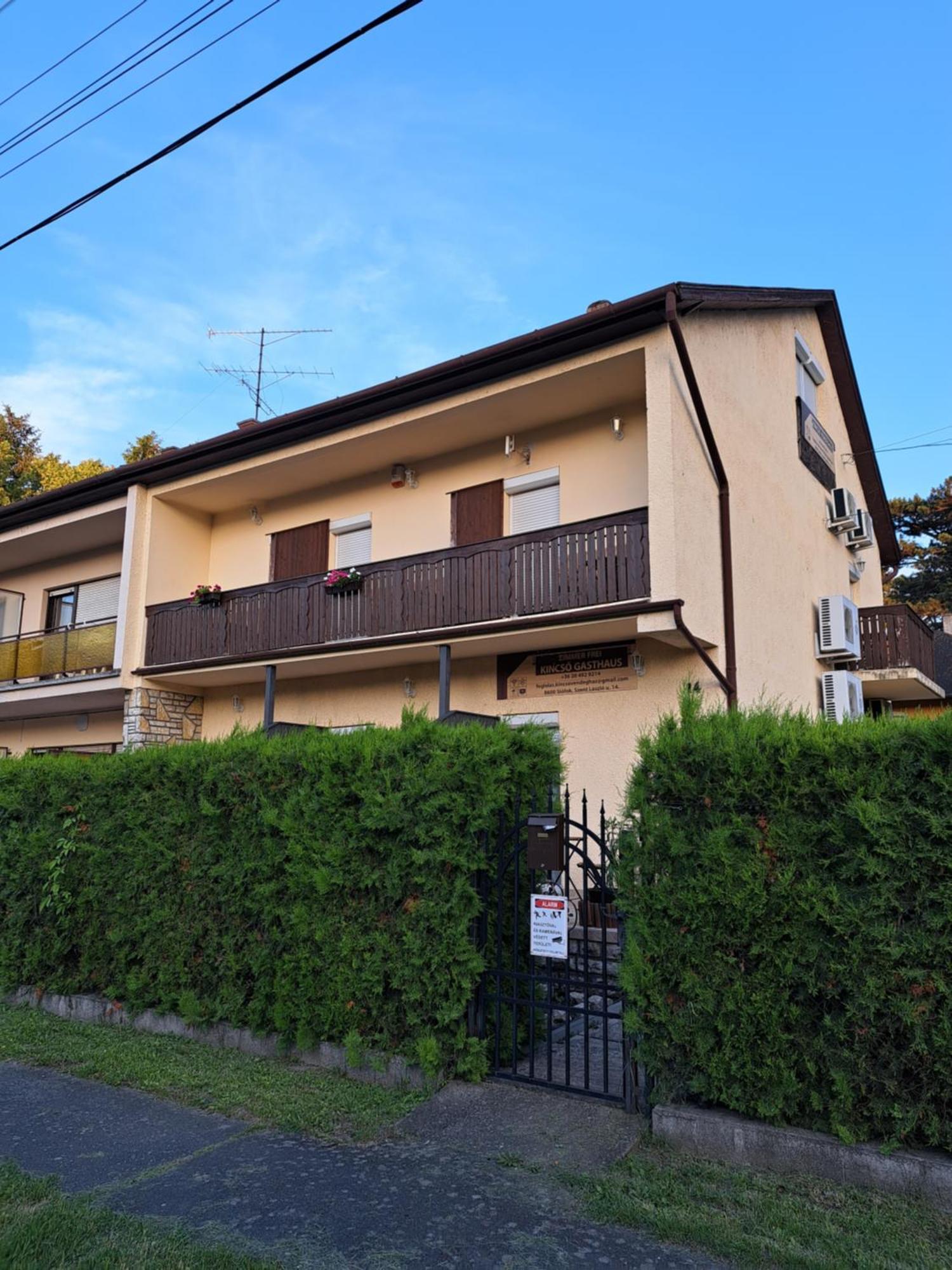 Kincso Vendeghaz Siofok By Newave Apartments Zewnętrze zdjęcie